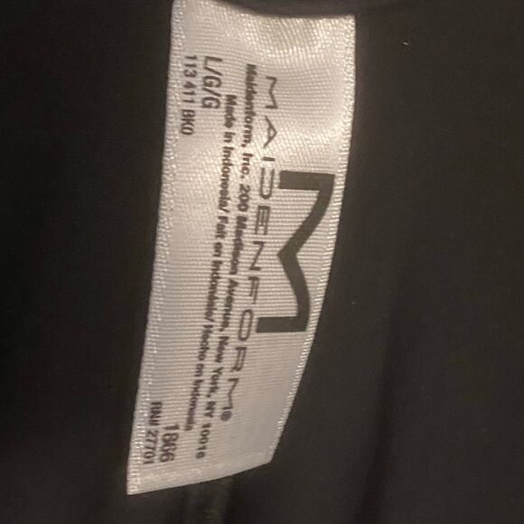 Maidenform Women's Plunge Front Shapewear Tank Black Sz Large - Picture 5 of 5